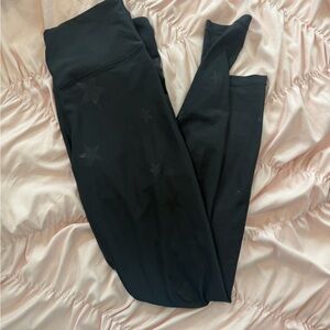 Black Star Pattern Leggings